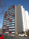 Rotes Studentenwohnheim 
