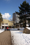 TU-Campus im Winter